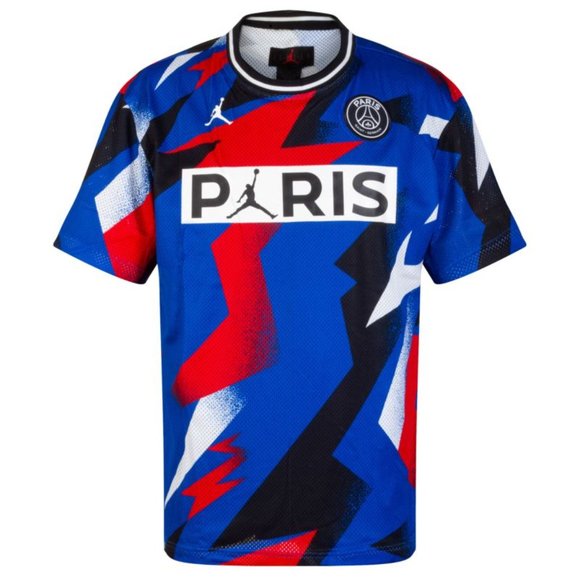Jordan Paris Saint-Garmin Mesh Hyper Colbalt Top. Brand New. Mens Size: Large